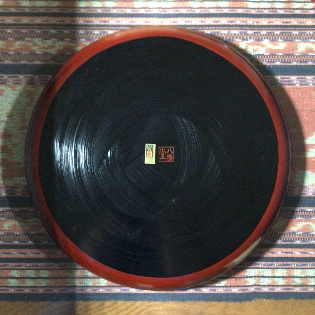 『今こそうー特価』　鎌倉彫　八勝堂　× 陽堂　お盆　2枚