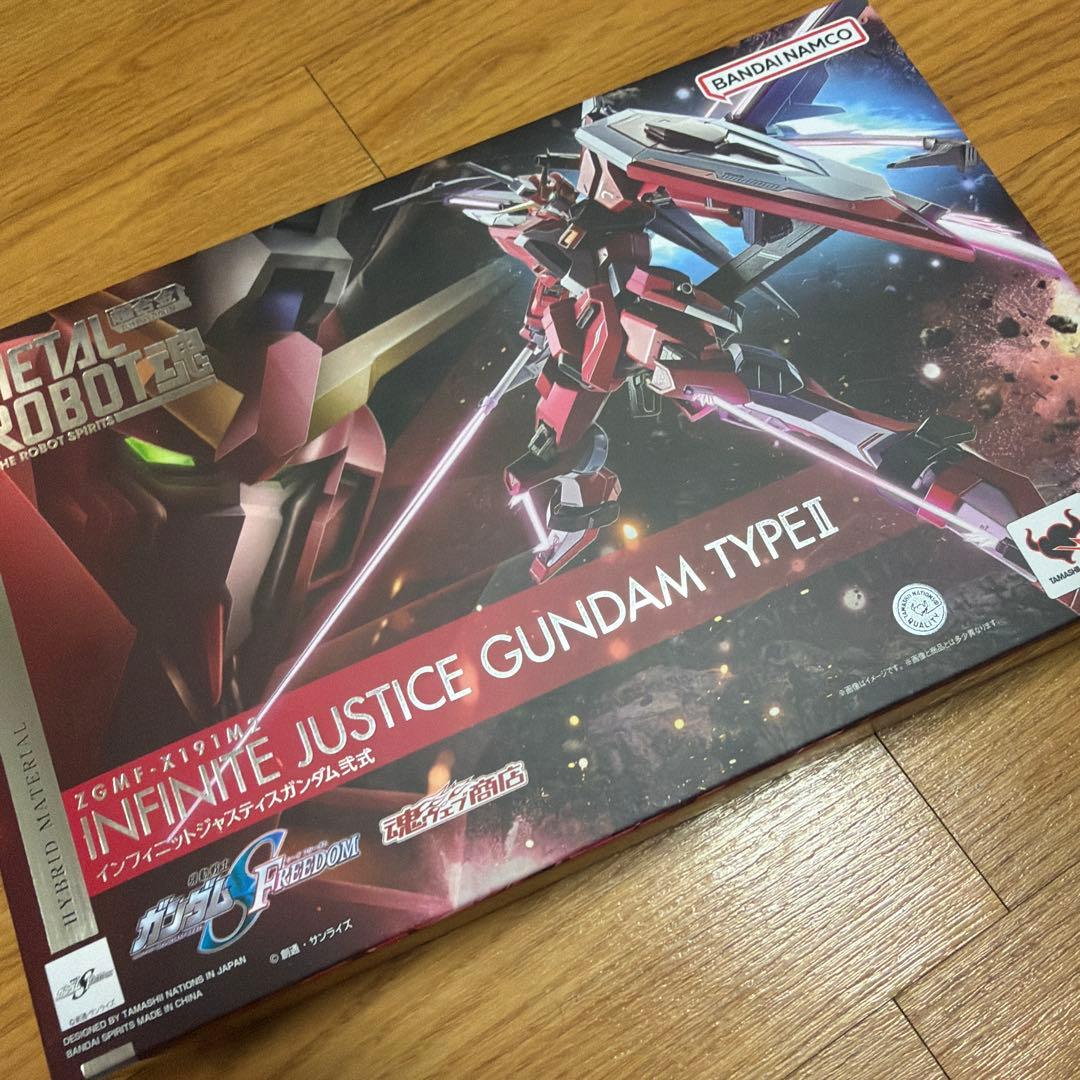 メタルロボット魂　インフィニットジャスティス弐式　開封品