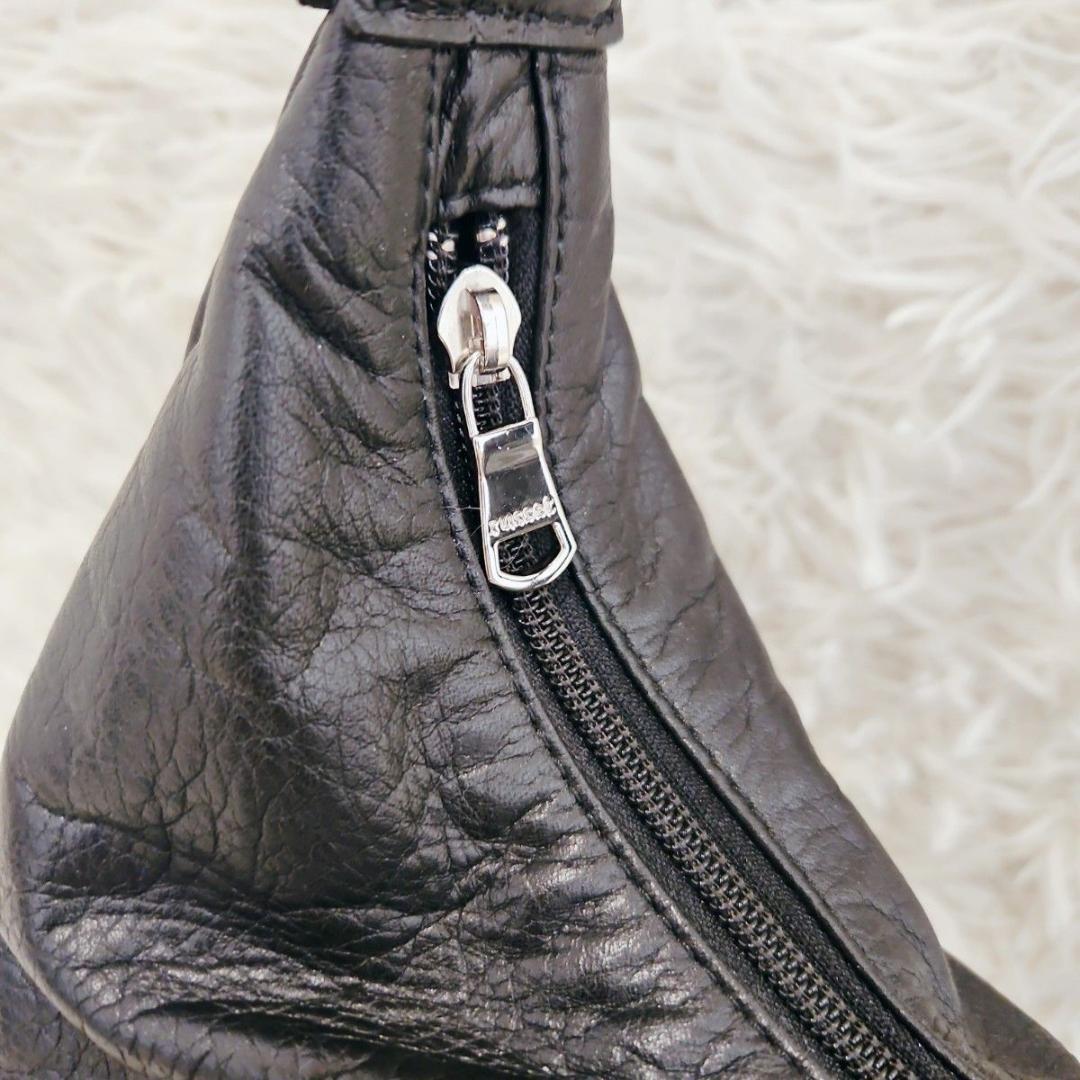 russet ラシット ソフトレザー ラウンド ビッグショルダ ーバッグ 肩掛け