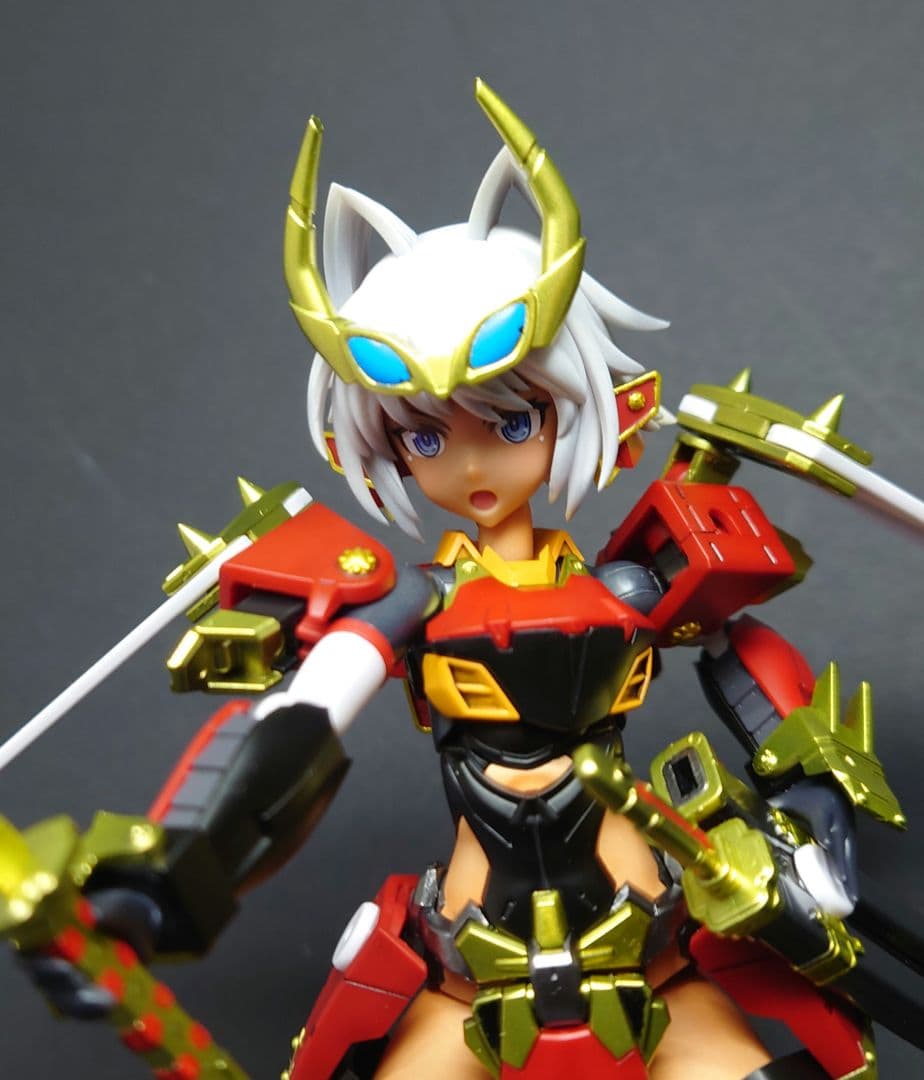 帆*ー様 フレームアームズ・ガール　信玄　塗装済み完成品　美プラ