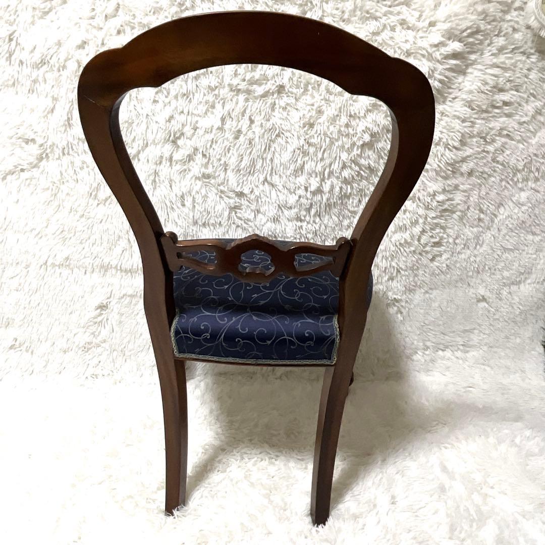 美品　バルーンバッグチェア　アンティーク　猫脚 　マホガニー　高級　椅子　イス