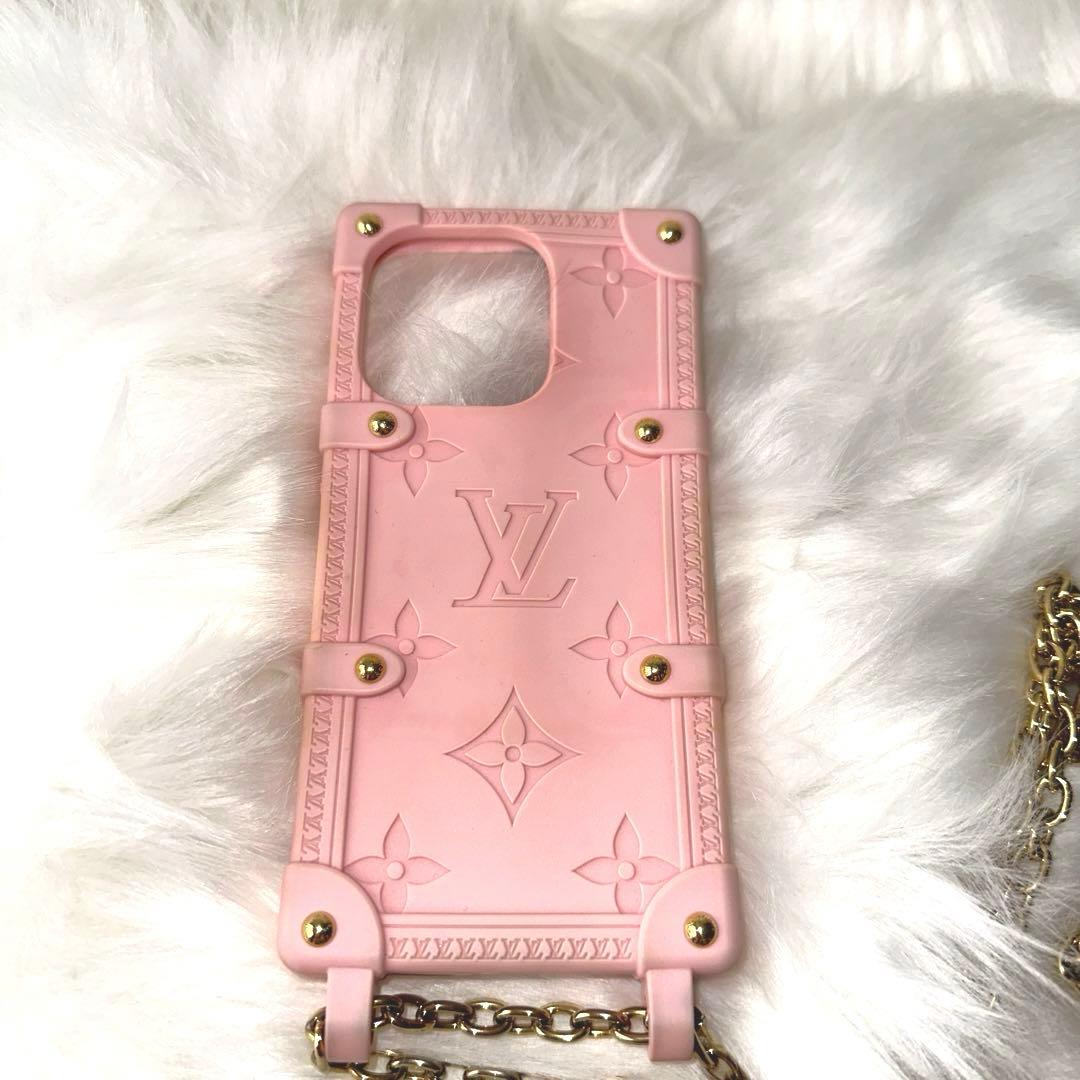 正規品 ルイヴィトン リ トランク iPhone14pro ケース