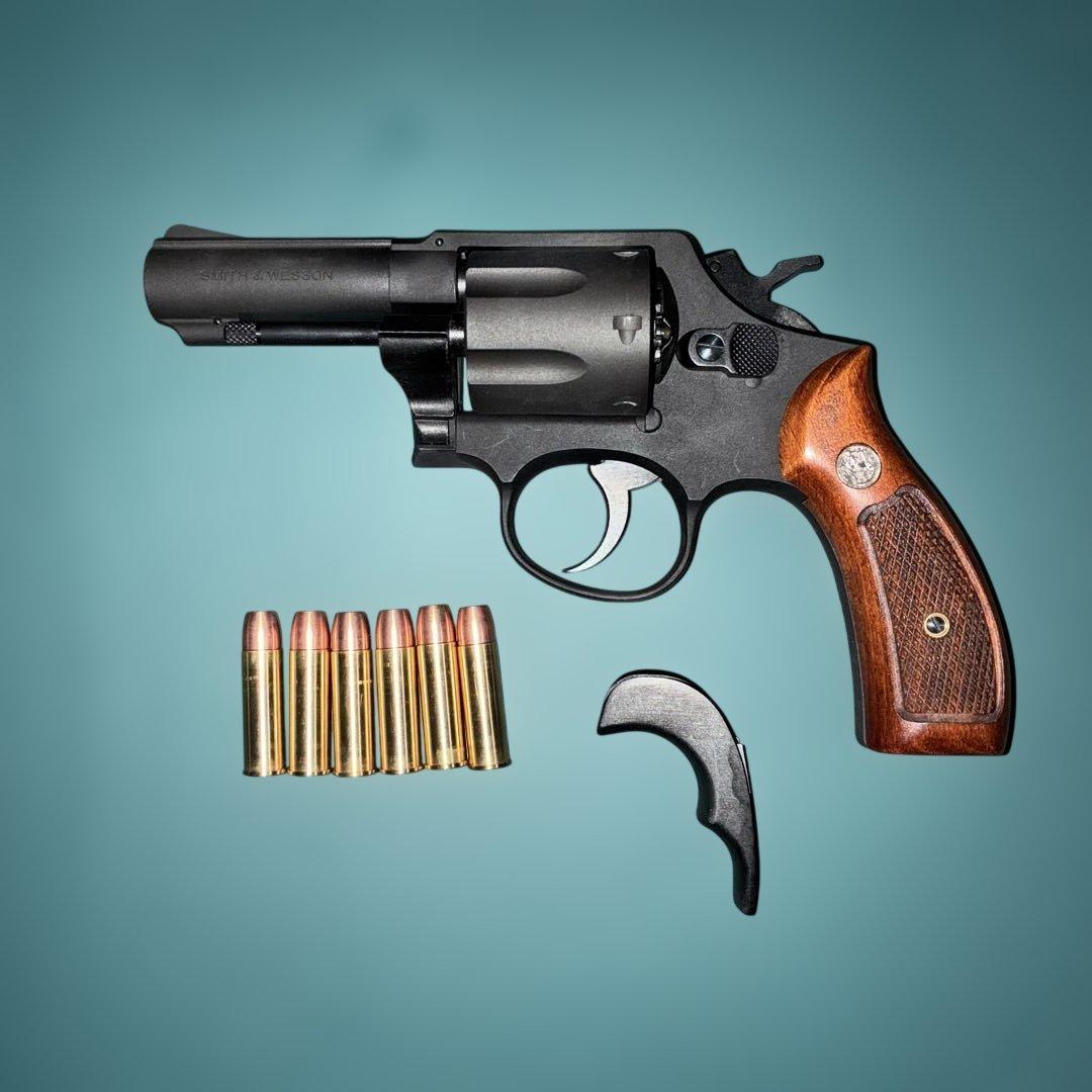 マルシン m10 3インチ ブラックHW 木製グリップ 付属品あり