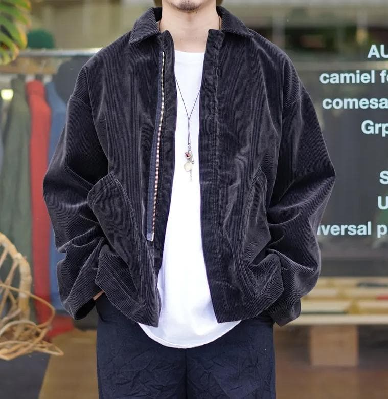 UNUSED アンユーズド Corduroy Jacket Black