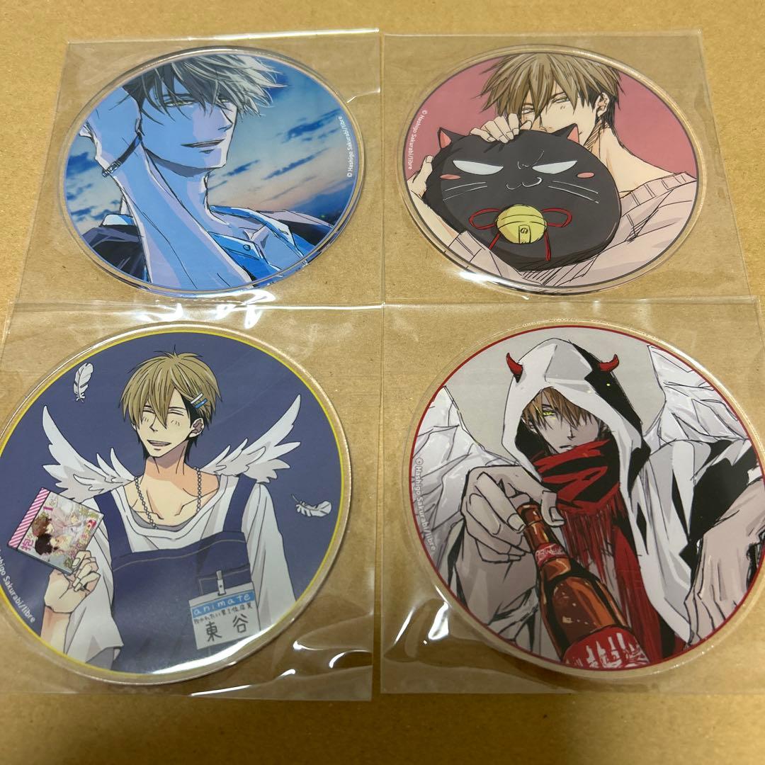 グラッテ　桜日梯子　だかいち　東谷准太　グラッテ ビーボーイ　コースター