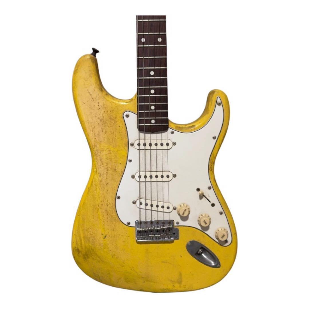 フェンダージャパン　ストラト　改造　エレキギター シングルコイル　ロッ