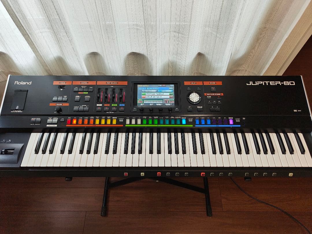 Roland JUPITER-80 シンセサイザー＋ゲーターフライトケース付き