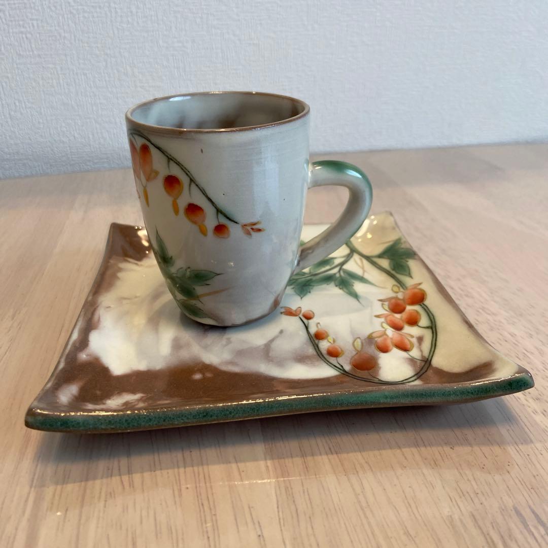 京焼　陶あん　コーヒーカップ&ソーサーセット