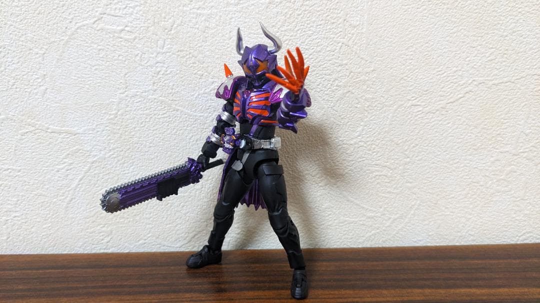 掌動exceed 仮面ライダーバッファゾンビフォーム　塗装＆改造品