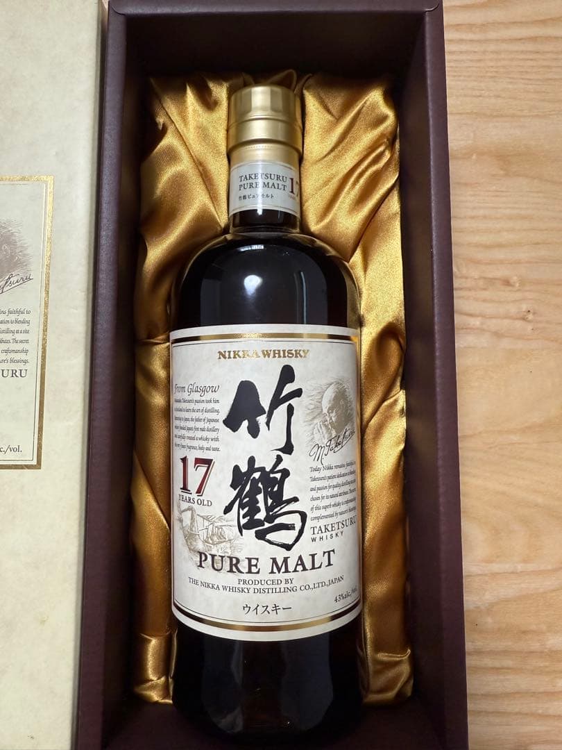 NIKKA TAKETSURU 17年 PURE MALT