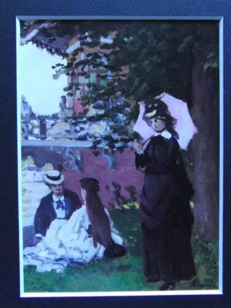 クロード・モネ、GARDEN HOUSE ON THE BANKS OF THE