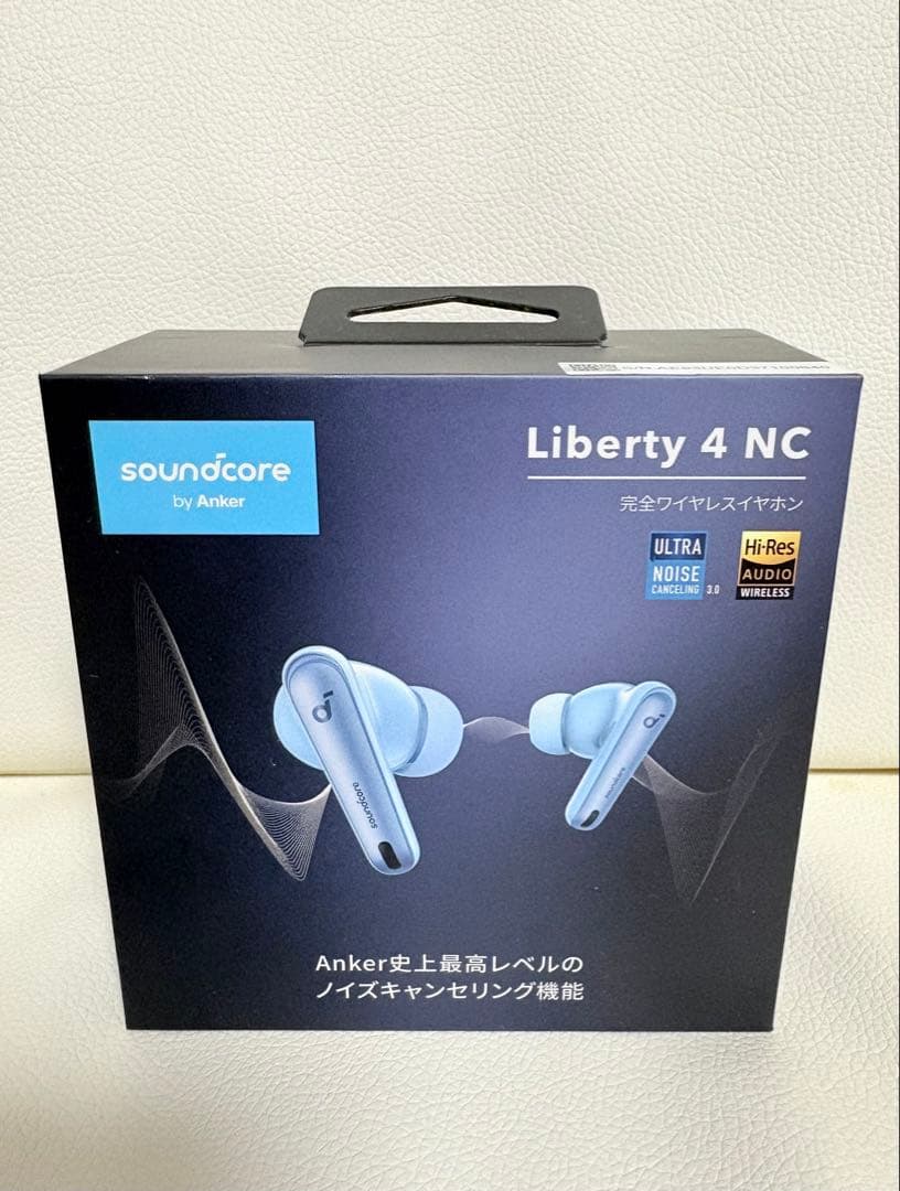 Anker Soundcore Liberty 4 NC ライトブルー　美品