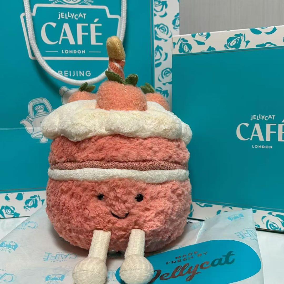 ジェリーキャット海外カフェ限定 ぬいぐるみ ケーキ