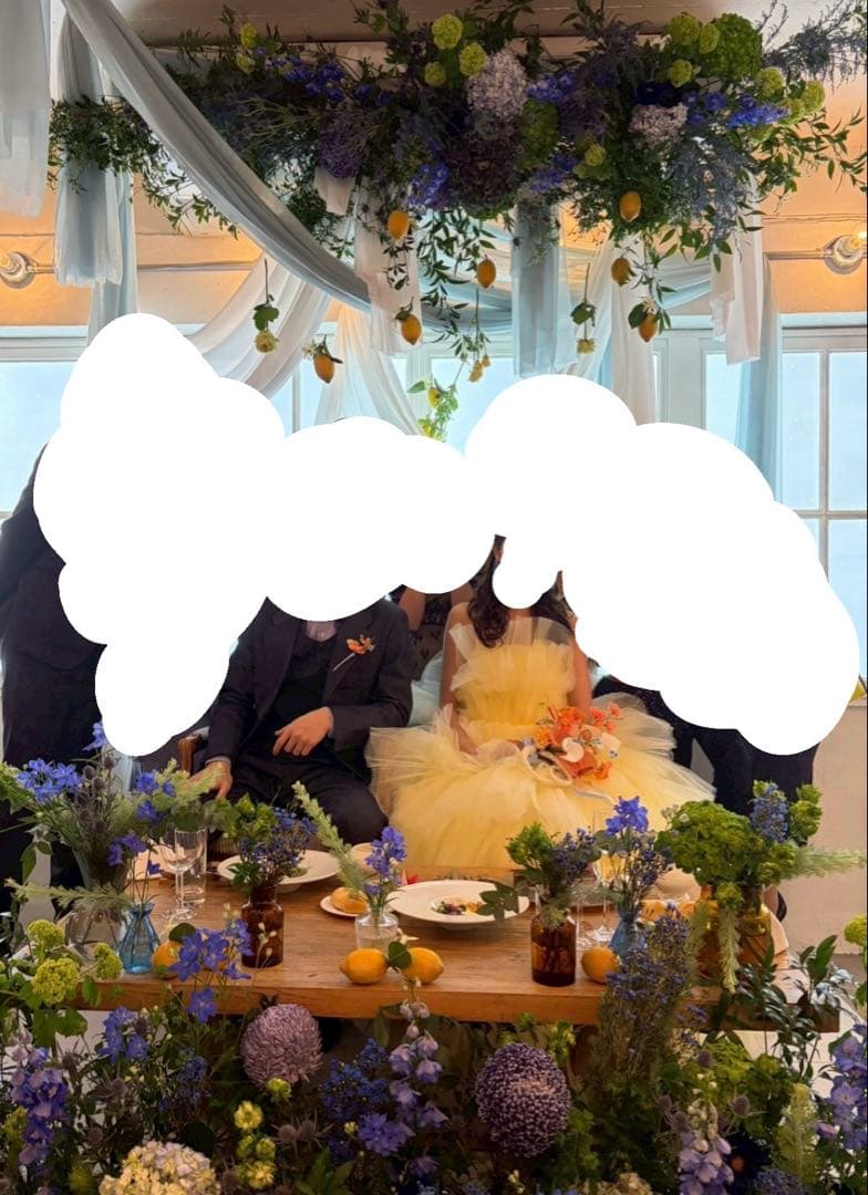 H　【肩紐無し大人デザイン】リボンショルダー フリルドレス（N02）