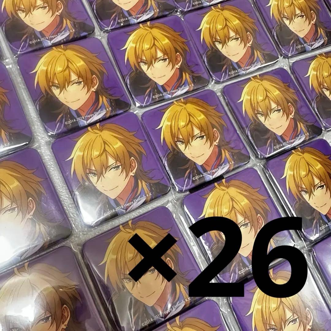 あんスタ　羽風薫　TRIP アルバム　有償特典　スクエア缶バッジ 26点