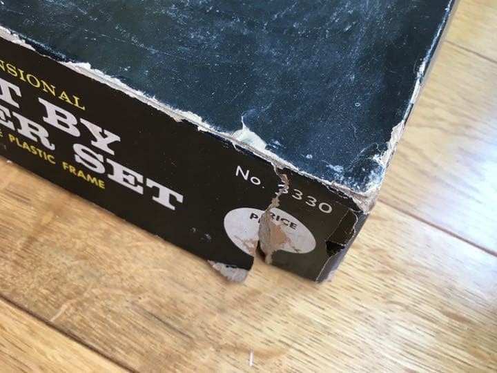 ヴィンテージ！レア! 3D paint by numbers kits