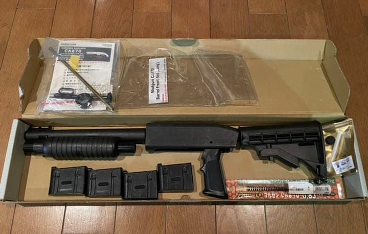 マルゼン　CA870 チャージャー　ロングバレルカスタム　エアガン　エアコキ