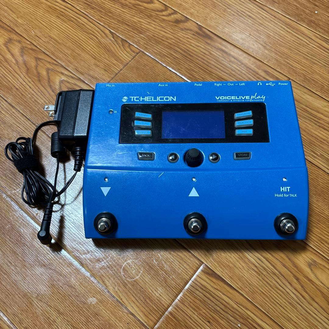 TC HELICON VOICELIVE play ボーカルエフェクター