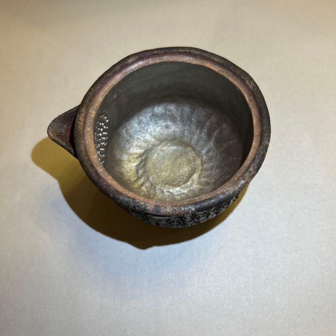 『値引き』備前焼　宝瓶　般若波羅蜜多経　彫刻　煎茶道具