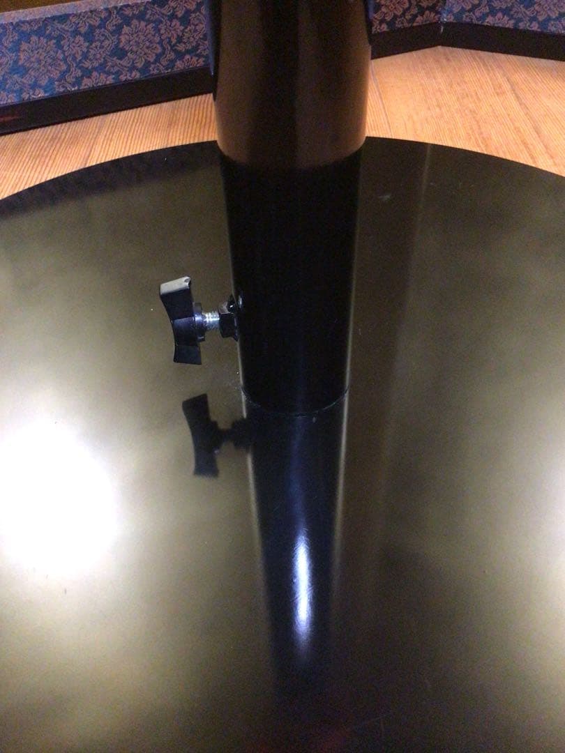 野点傘立て 鉄製 分解式 裏側フェルト貼り