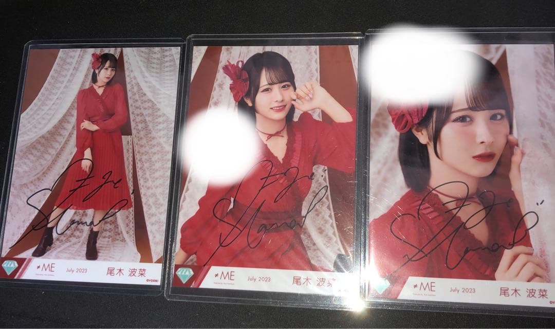 r*a様 尾木波菜 4周年 衣装 直筆 コンプ ヨリ チュウ コメあり