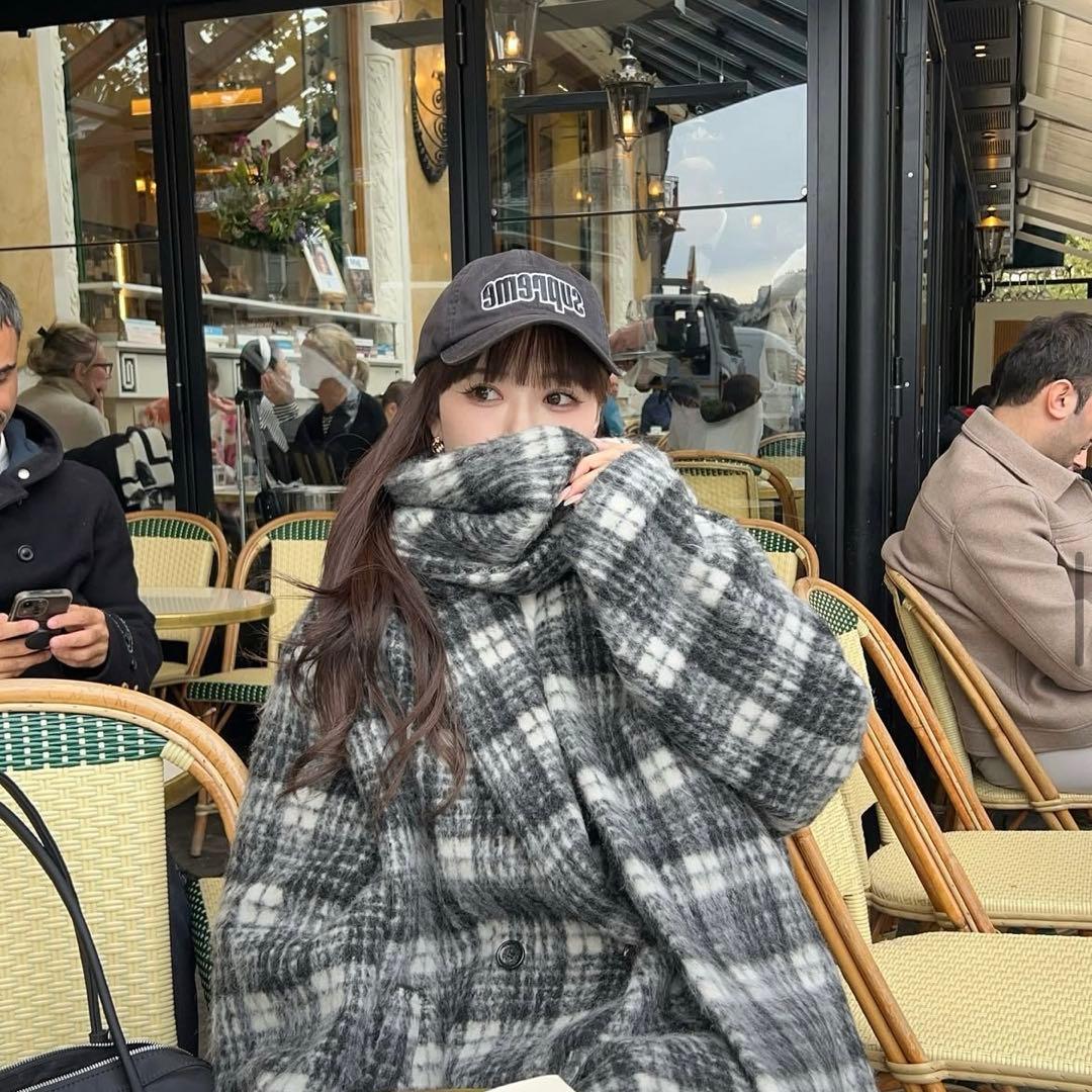 ジャケット・アウター The toe Marksburg Plaid Coat