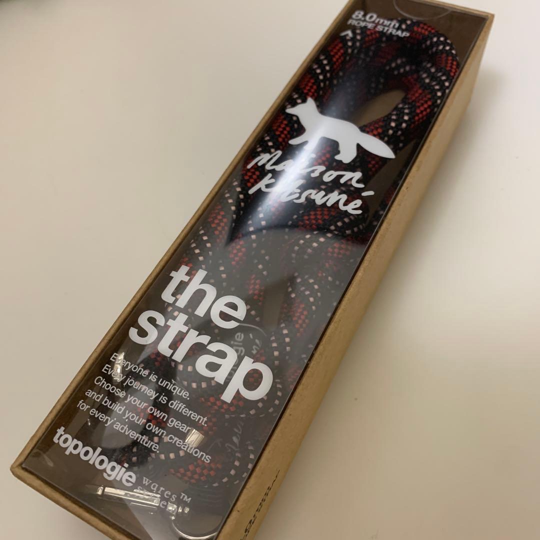 【新品】Maison Kitsuné x Topologie ロープストラップ