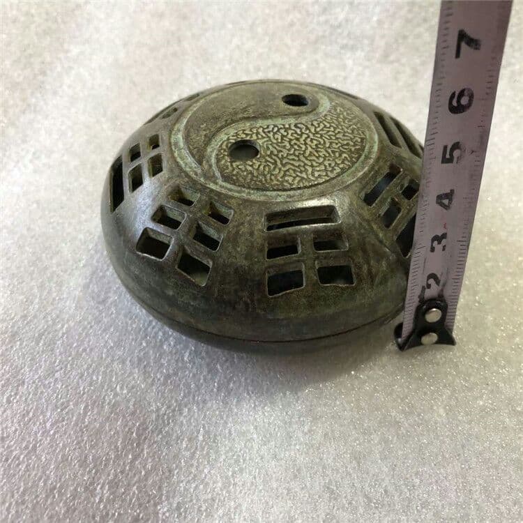 古玩古工芸品銅器銅燻香炉八卦小香炉