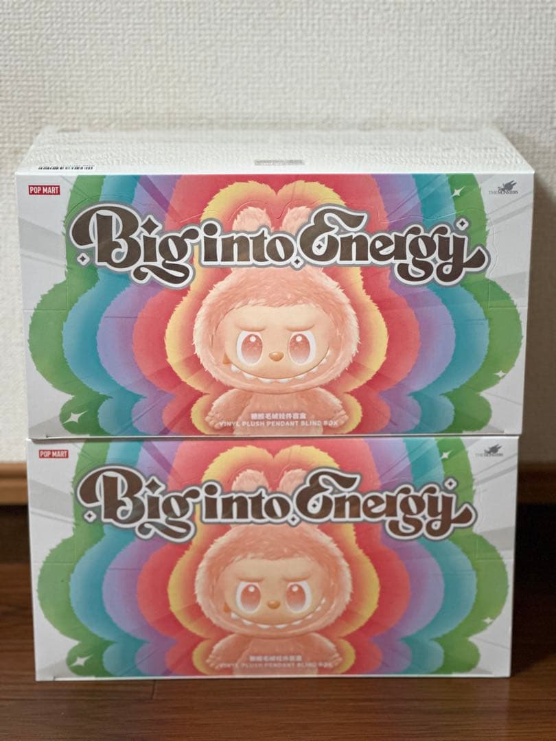 ポップマート ラブブ Big into Energy ぬいぐるみ 2セット