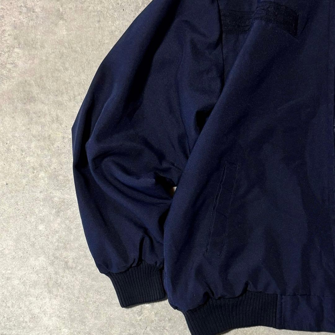 90s VINTAGE ボアライナーボンバージャケット ノーカラージャケット