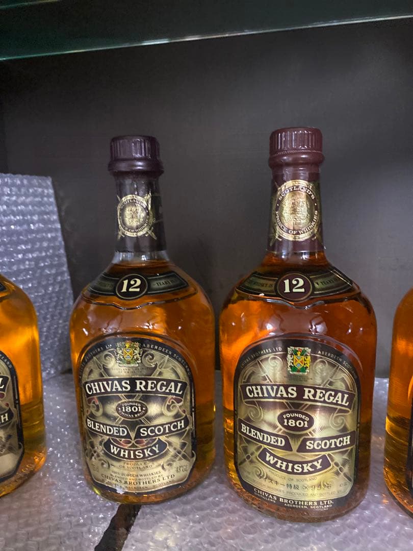 CHIVAS REGAL 12年 ブレンデッドウイスキー 4本セット