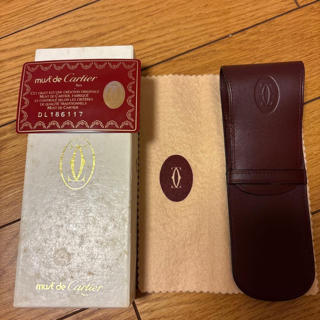 希少must de Cartier ペンケース
