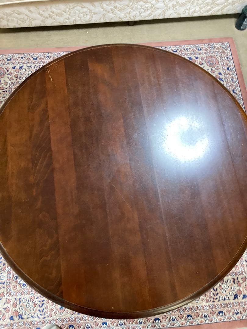 12/20まで出品　美品　丸テーブル　ビンテージ　柏木工