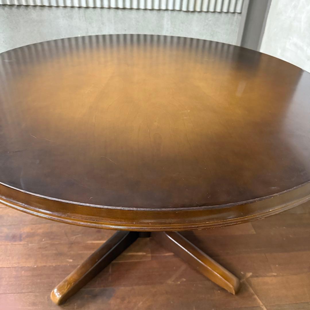 H17C21a 飛騨産業 HIDA キツツキマーク ダイニングテーブル