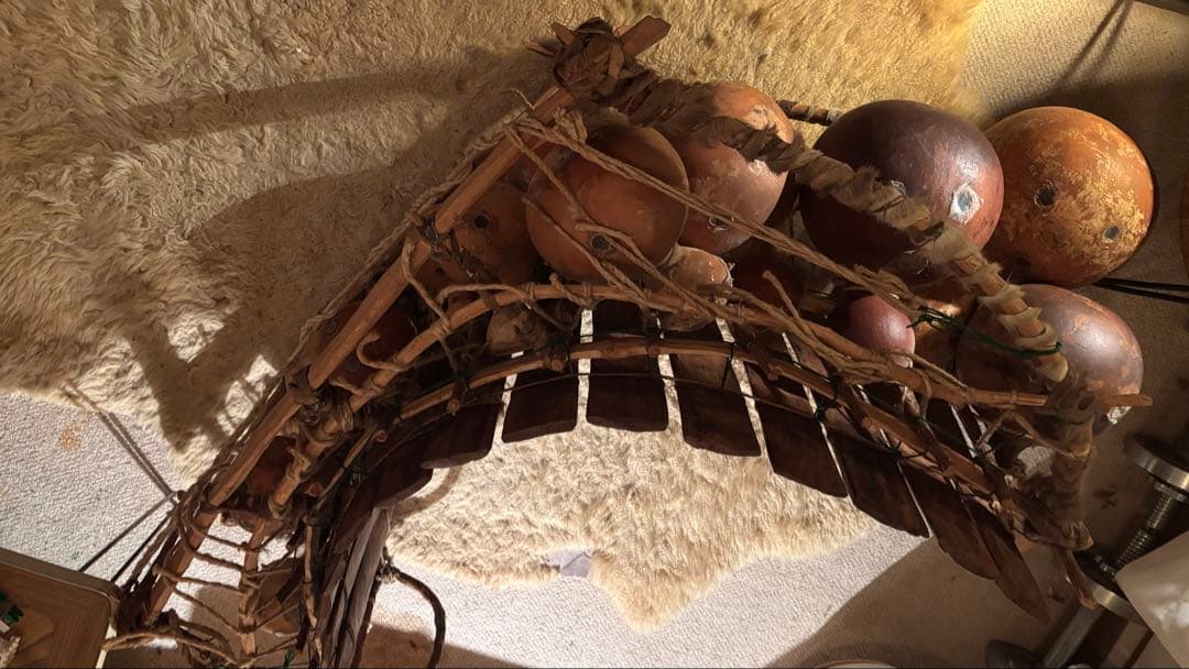 民族楽器 ブルキナファソバラフォン アフリカ アート