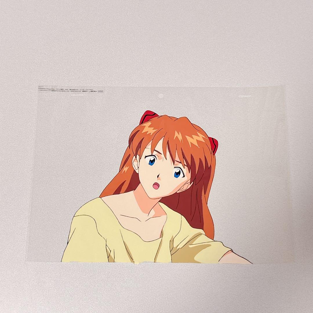 エヴァンゲリオン 限定 手描きセル画 アスカ