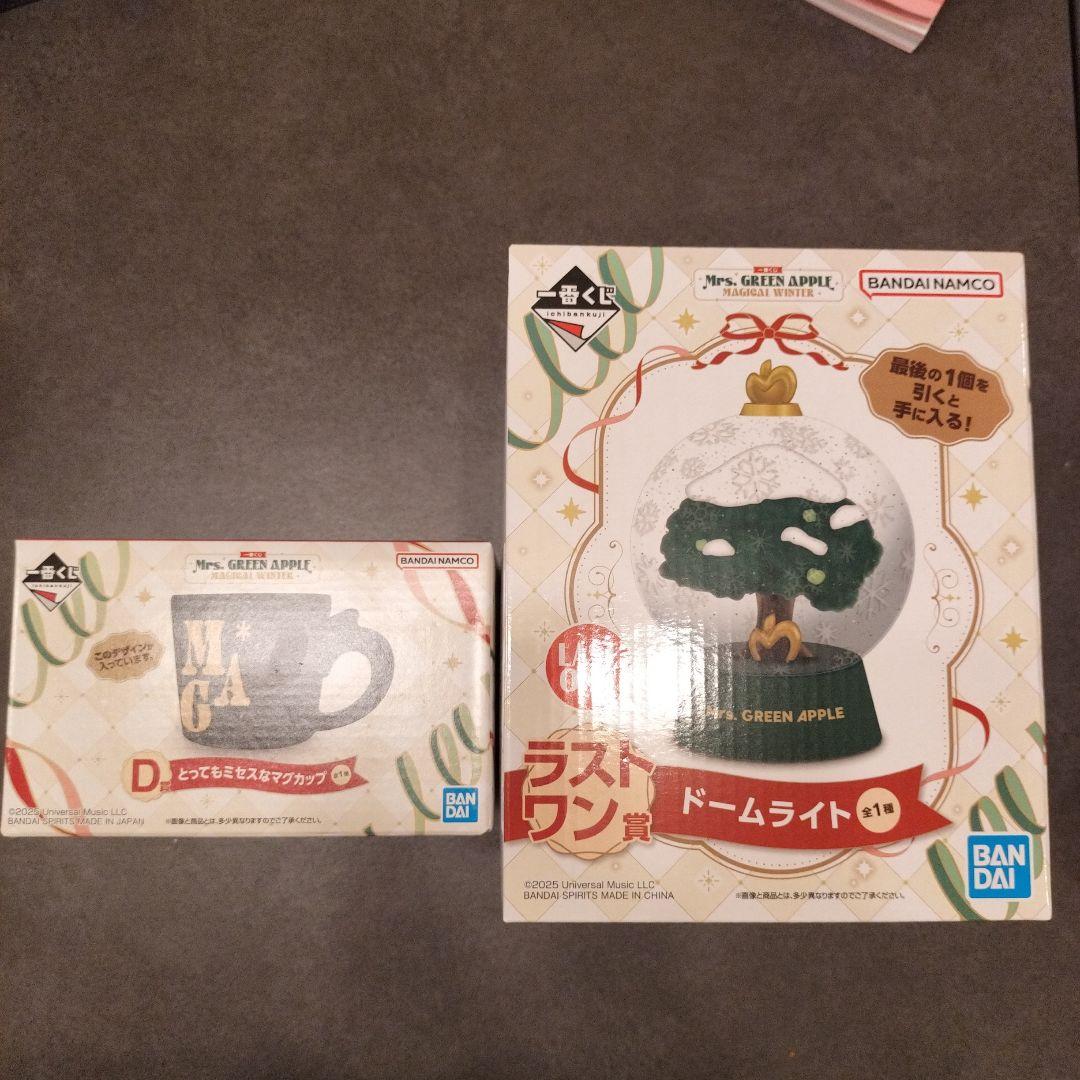 t*＊様 一番くじ　Mrs. GREEN APPLE ラストワン賞　D賞 マグカ