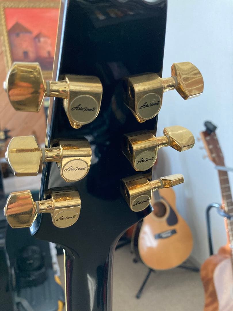 (ワケあり)Aria Pro II TA-550 汎用ケース付き フルアコ