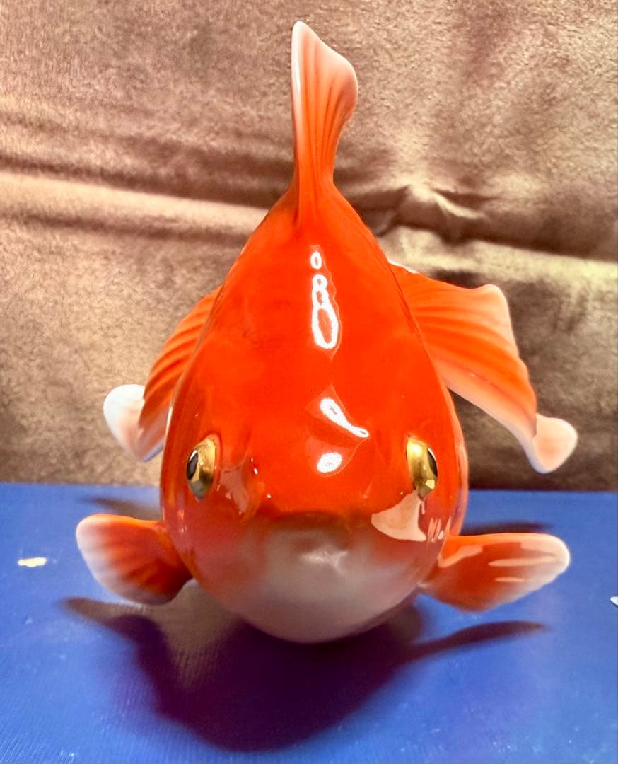 Noritake ノリタケ 金魚（大）置物 オールドノリタケ 極美品 外箱