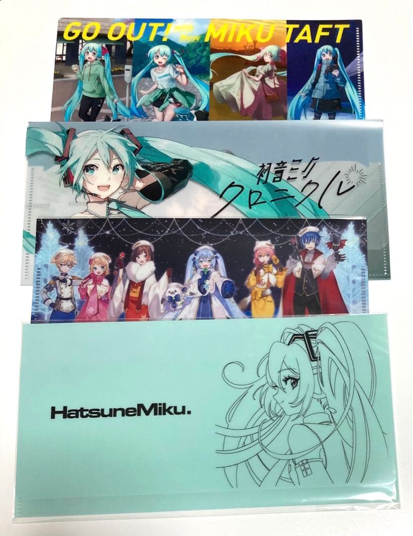 ボカロ 初音ミク クリアファイル チケットホルダー ボーカロイド