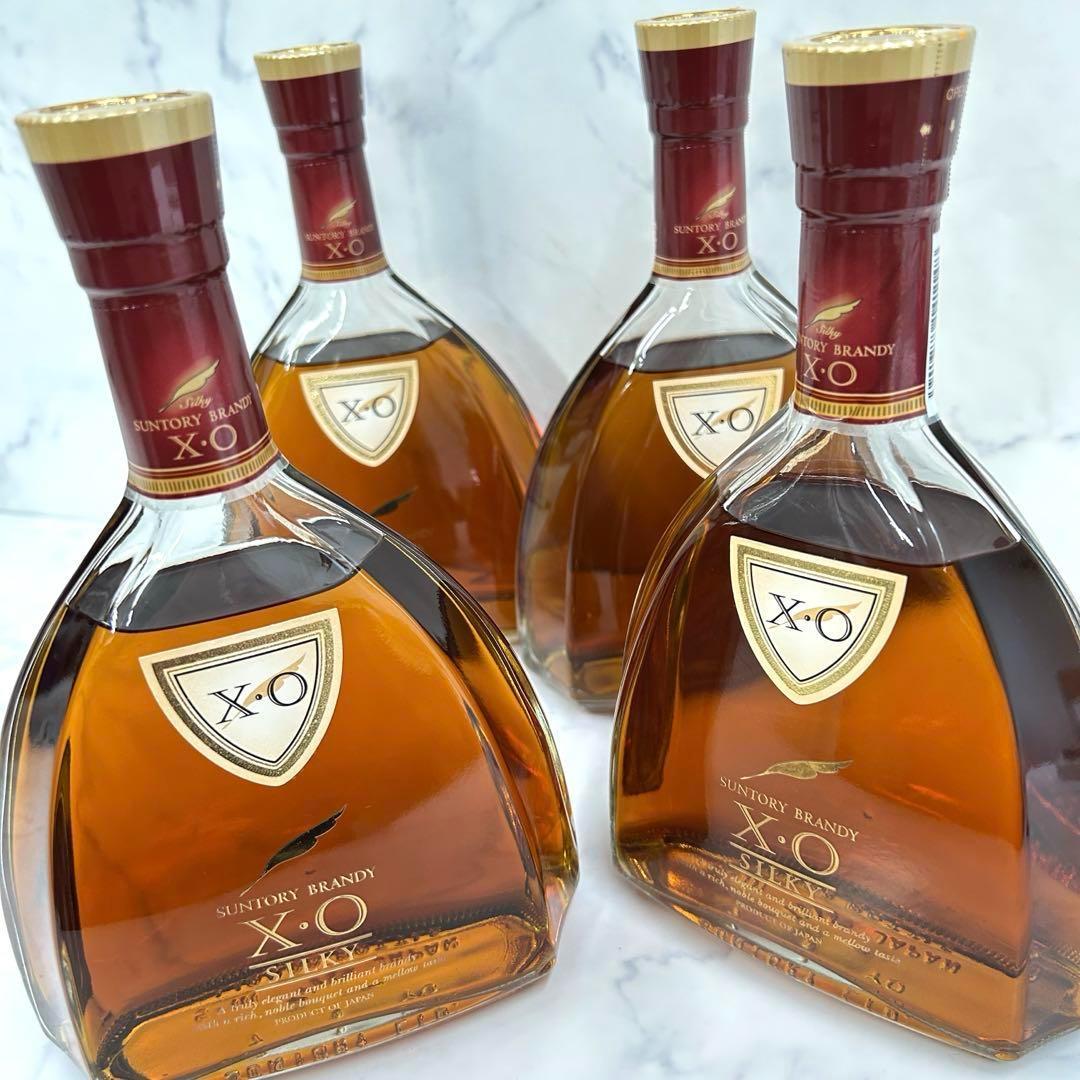 新品 90年代 SUNTORY XO SILKY ブランデー 660ml 4本