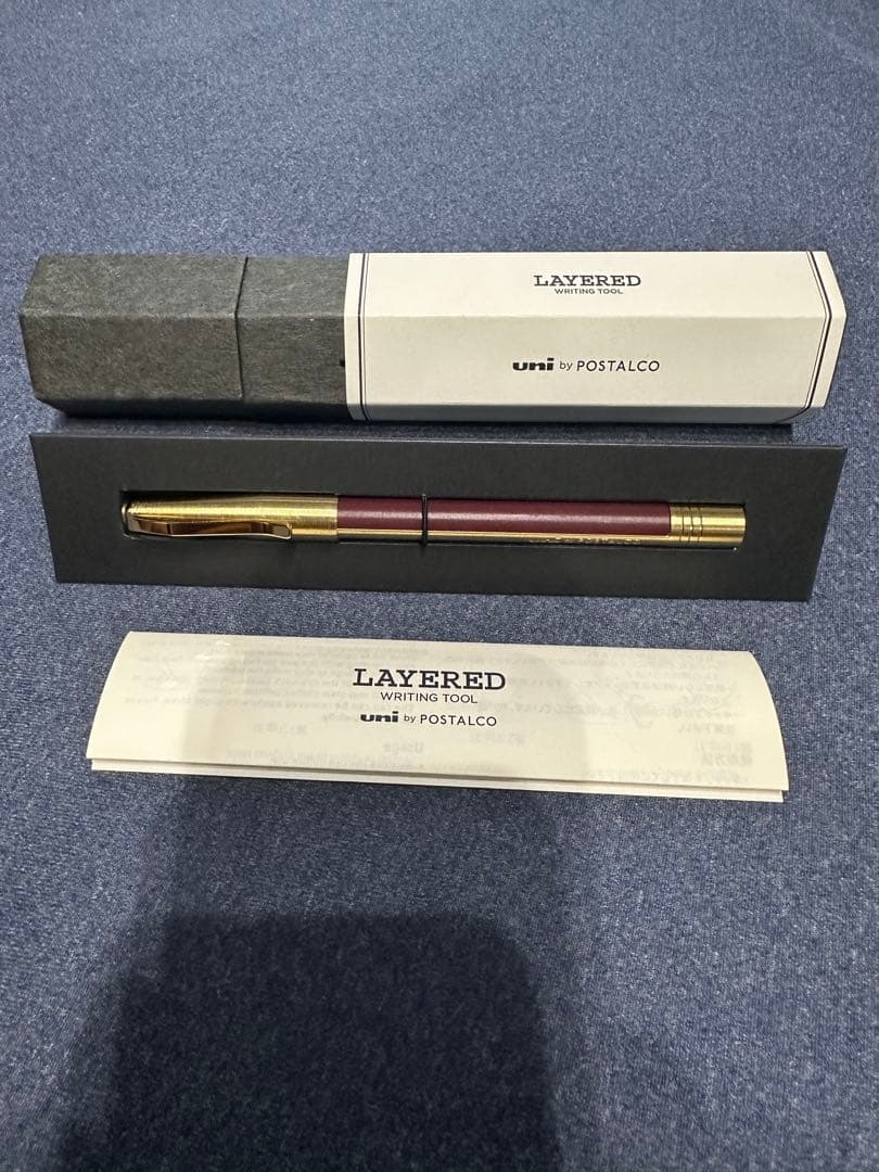 三菱uni postalco LAYERED ポスタルコ レイヤード