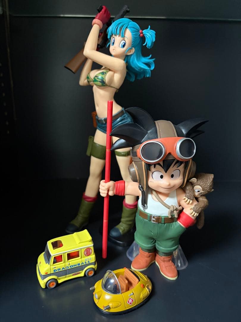 ドラゴンボール 悟空とブルマとトミカのまとめ売り