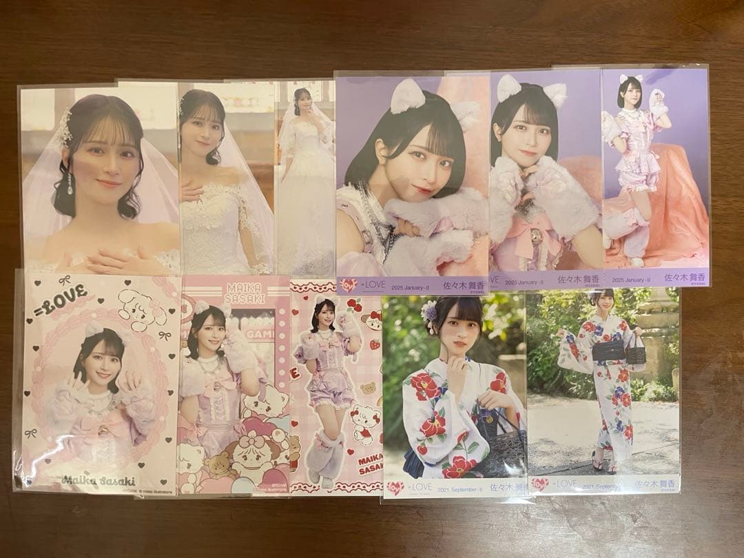 【Joker】イコラブ 佐々木舞香 生写真まとめ売り