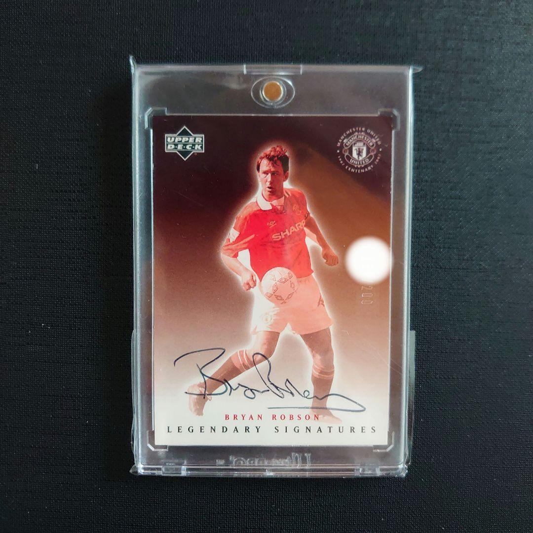 Upper Deck ブライアン・ロブソン 直筆サインカード