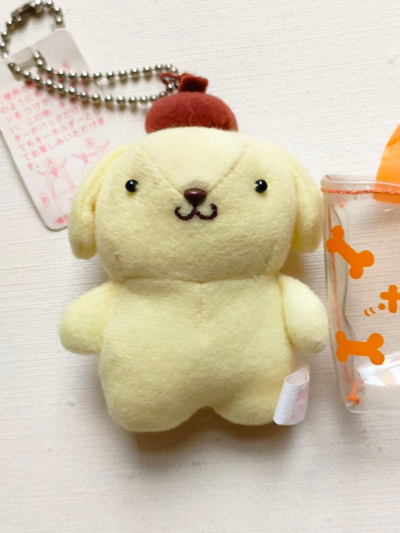 激レア　サンリオ　ポムポムプリン　ぬいぐるみ　マスコット　キーホルダー　非売品