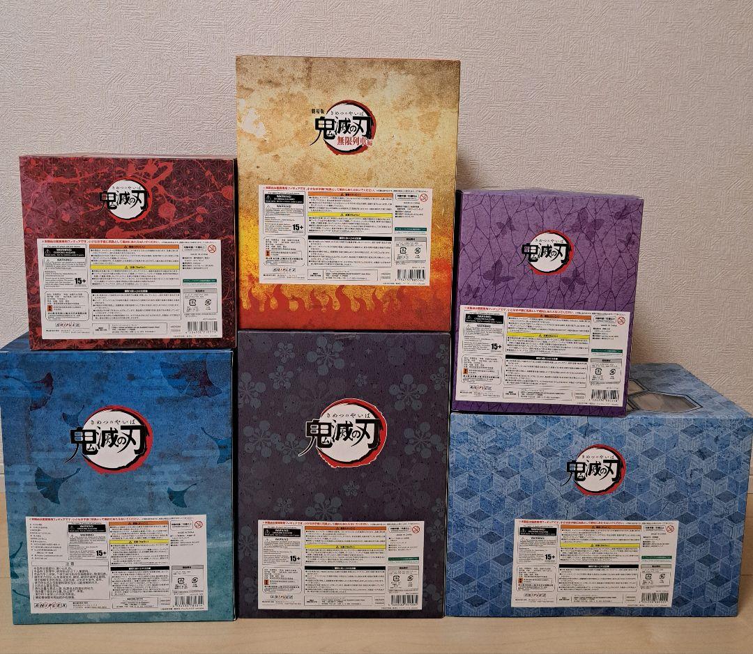 【新品未開封】アニプレックス　鬼滅の刃1/8スケールフィギュア 計6個セット