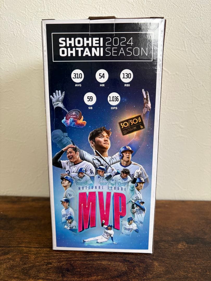値下げしました‼️【新品未使用】【限定品】大谷翔平選手 MVP記念ボブルヘッド‼️