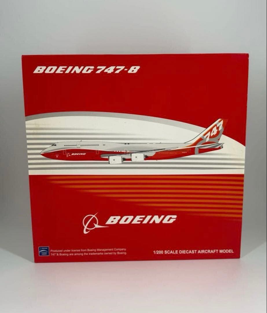 JC wings ボーイング 747-8 1/200 Gemini ジェミニ