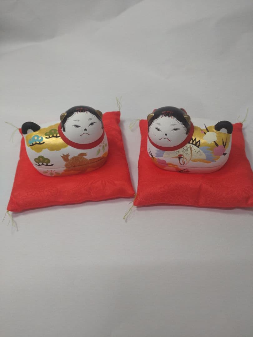 ★期間限定【雛蔵】犬筥一対（中）